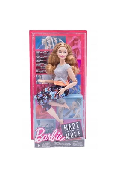 Barbie Moda Sonsuz Hareket Oyuncak Bebek Ftg84