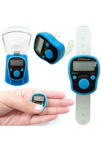 CMT Led Işıklı Zikirmatik Sayaç Counter Dijital Parmak Yüzük Tesbih