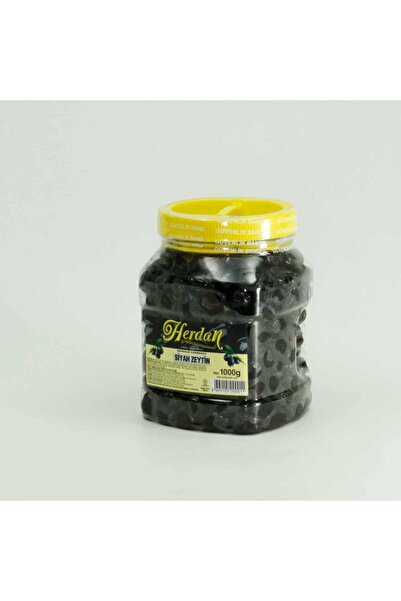 Herdan JUMBO GEMLİK SİYAH ZEYTİN 1LT PET KAVANOZ