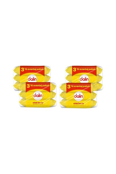 Dalin Wet Cleaning Wipes 56 Pieces (Pack of 3) x 4 Pieces