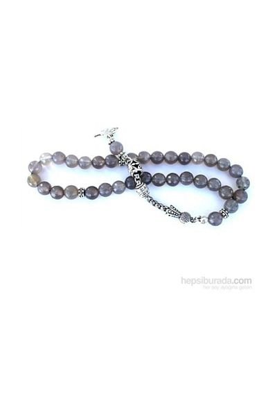 RD EKOAVM Labradorite Stone 8 Mm Facet Cut Rosary