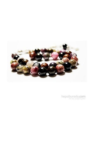 RD EKOAVM 6-7 Mm Globe Cut Tourmaline Stone Rosary