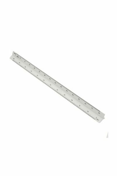 HATAS Mikyas Ruler Plastic 1/20-25-50-75-100-125 0270