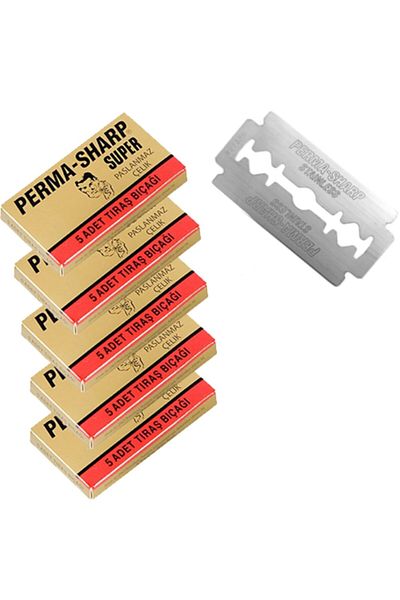 Gillette Permasharp 5-Piece Shaving Razor ''5 Pack''