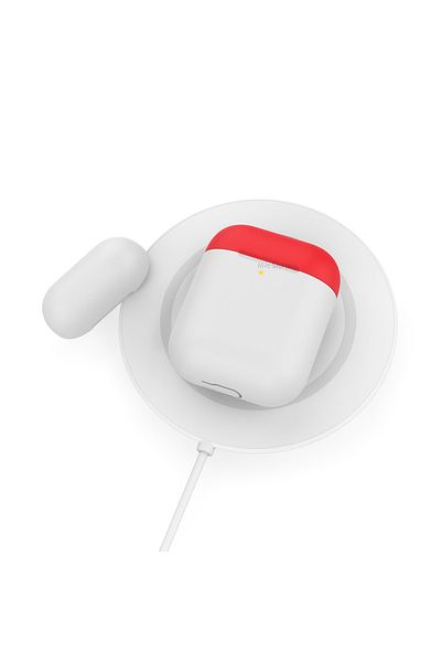 Mcstorey AirPods Case 1-2 Generation Headphone Case Matte Silicone Case Replacement Cover Compatible with Pt-38 with Gift