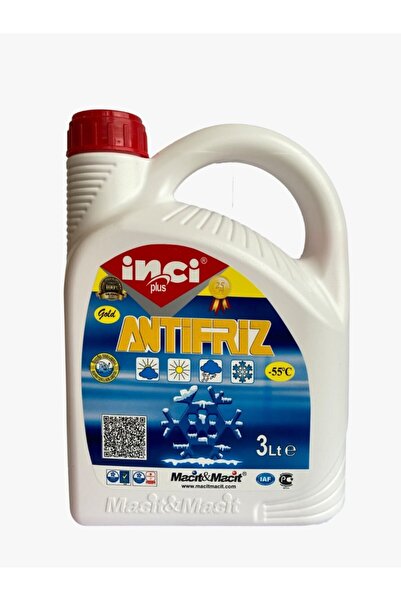 İnci Kırmızı Antifriz 3lt