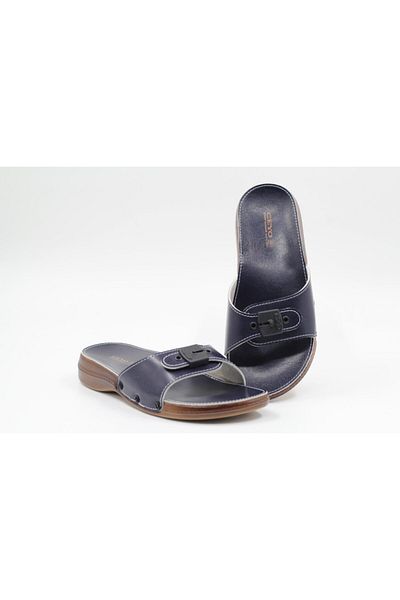 Ceyo Γυναικείες Παντόφλες Navy Blue - 6500 Model