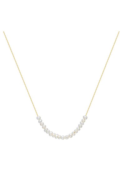 Glorria Kadın Altın İncili Sıralı Kolye