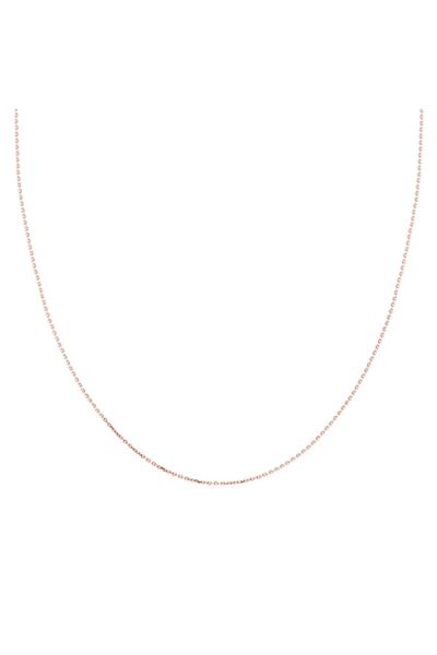 Glorria Kadın Altın 20 Mikron Rose Forse Zincir