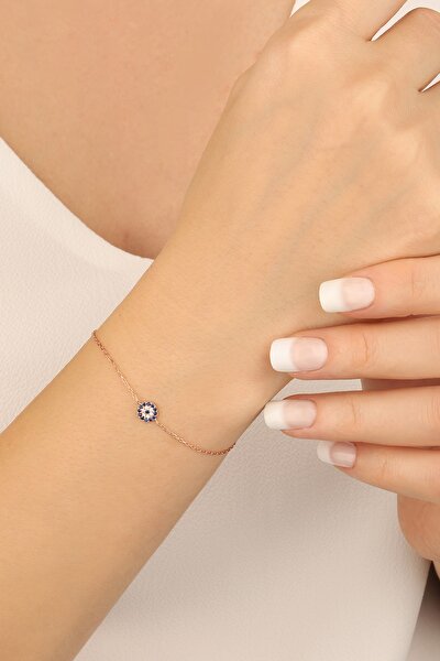 Lia Berto Kadın Pembe 925 Ayar Gümüş Bileklik