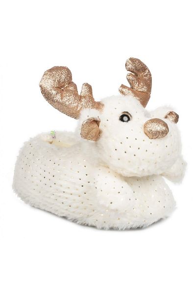 Twigy Tt0754z Tw Deer White Γυναικείες Παντόφλες