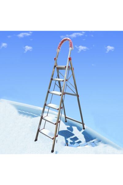 Genel Markalar 6 Basamaklı Kromajlı Merdiven