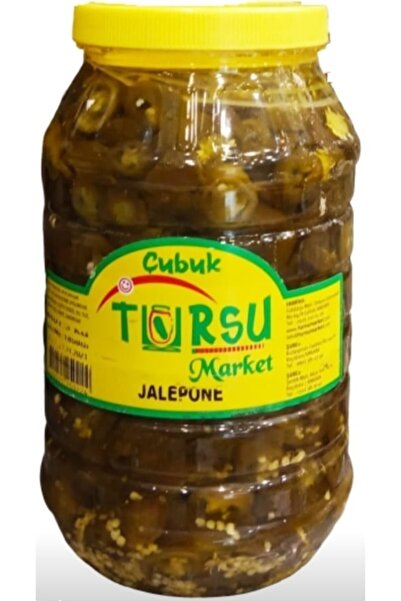 TURŞU MARKET Jalapeno (MEKSİKA) Biber Turşusu 3 Litre Jalepone