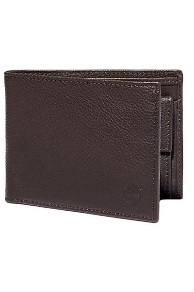 Timberland Men's Brown Lg Wallet and Coin Pouch Wallet