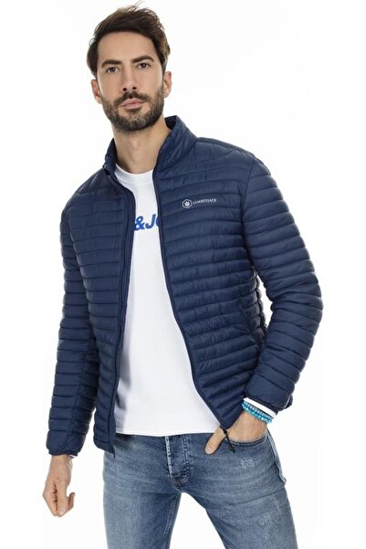 lumberjack Muški kaput Perry u tamnoplavoj boji Punjen