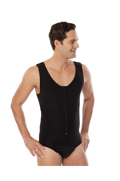 Variteks Men's Liposuction Body Zippered Panty Type Corset ( Beige ) 241
