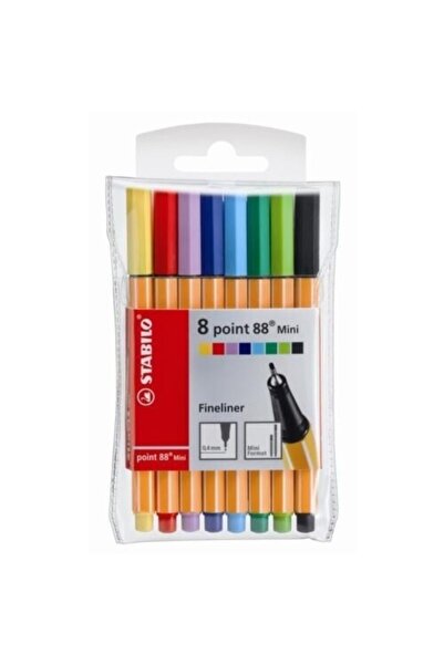 Stabilo Stapilo Point 88 Mini 8 Pack