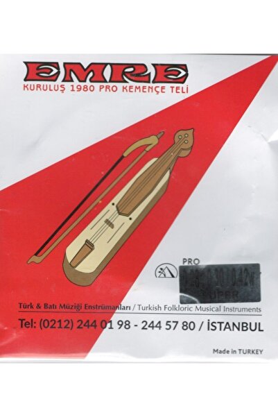 Emre 0.28 / 0.30 / 0.42 Super Pyramid Takım Tel Kemençe Teli
