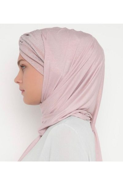 Differenza Knot Princess Combed Σάλι Πούδρα