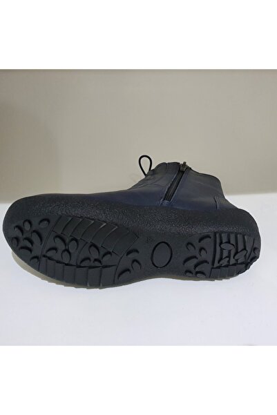 VİNİCCİ AYAKKABI Kadın Lacivert Hakiki Deri Bot