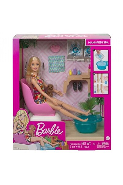Barbie Mattel Sağlıklı Tırnak Bakımı Oyun Seti Hb004