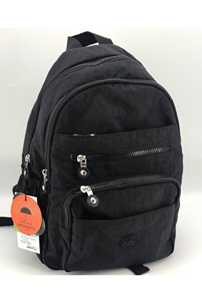 Mega Bloks Жіночий чорний водонепроникний рюкзак