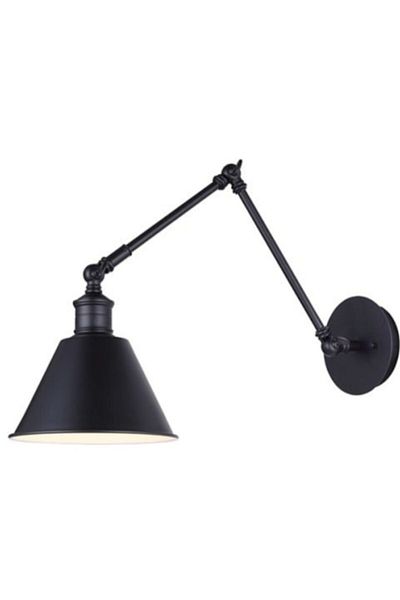 RİOLİGHT Retro Rustic Three Articulated Movable Headboard Acrobat Metal Wall Sconce