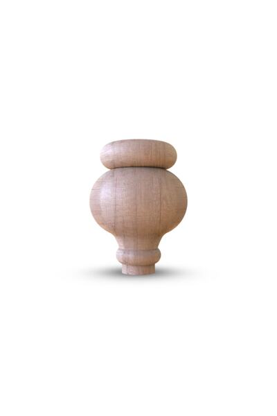BLEG Ahşap Koltuk Ayağı - Zambak 10cm - Kendin-yap Projeleriniz Için Harika S...