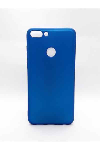 Molly Huawei P Smart 2018 Mavi Mat Silikon Kılıf