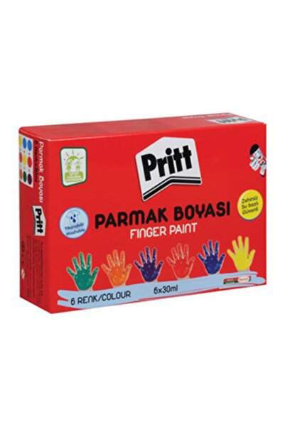 Pritt Parmak Boya 6 Renk X 30ml