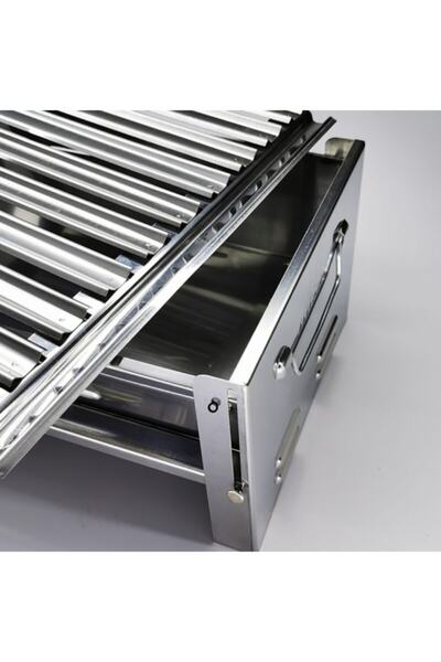 CEREN MANGAL Ceren Paslanmaz Krom Katlanabilir Mangal Mizan