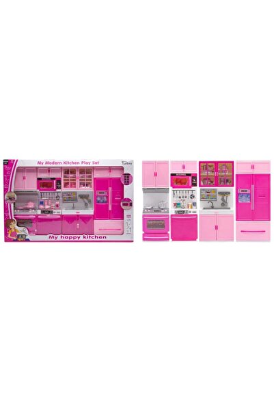 oydaş oyuncak Ilk Mutfak Setim 4'lü Set Pembe