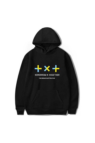 Köstebek Unisex Μαύρο φούτερ με κουκούλα Dream Chapter