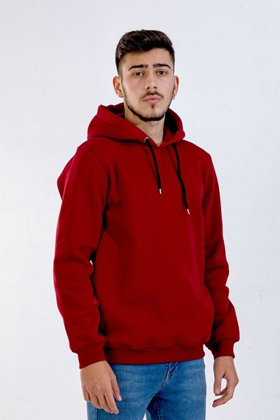 Raf Coll Φούτερ Unisex Claret Red Hooded