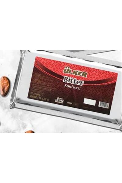 Ülker Bitter Kuvertür Kokolin Konfiseri 2,5 kg