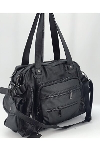 Mega Bloks Жіноча чорна велика сумка через плече