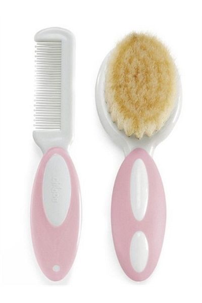 Chicco Comb&brush Set (PINK)8058664011926