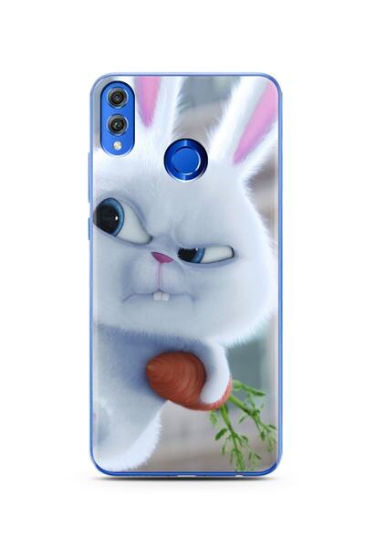 Spoyi Dedektif Tavşan Tasarımlı Süper Şeffaf Silikon Telefon Huawei Honor 8x ...