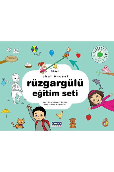 Çamlıca Çocuk Yayınları Rüzgar Gülü Eğitim Seti (36 Ay+) Sıralı Set