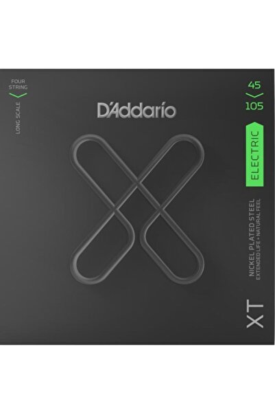 Genel Markalar D'addario Xtb45105 Light Top/medium Bottom / Long Scale Set Bas Gitar Teli 45-105