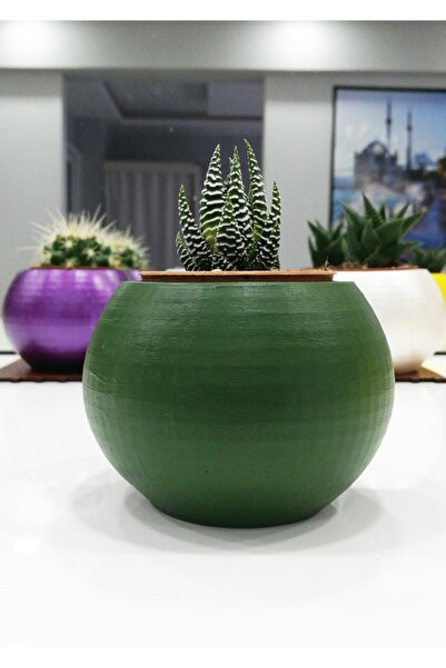 Genel Markalar Yuvarlak Beton Saksı