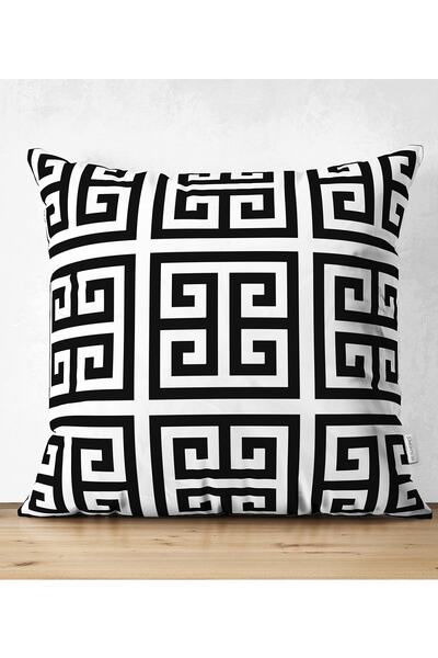 Realhomes Çift Taraflı Özel Tasarım Crafts Motifli Dijital Baskılı Dekoratif ...