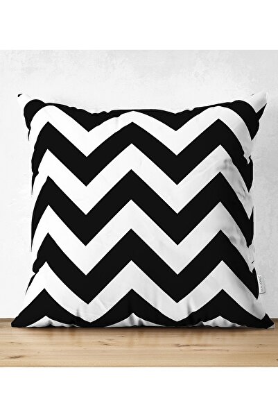 Realhomes Двосторонній сучасний зигзагоподібний візерунок з цифровим друком д...