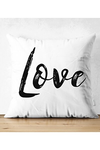 Realhomes غطاء وسادة من جلد الغزال مزخرف بطباعة رقمية على الوجهين منقوش عليه ...