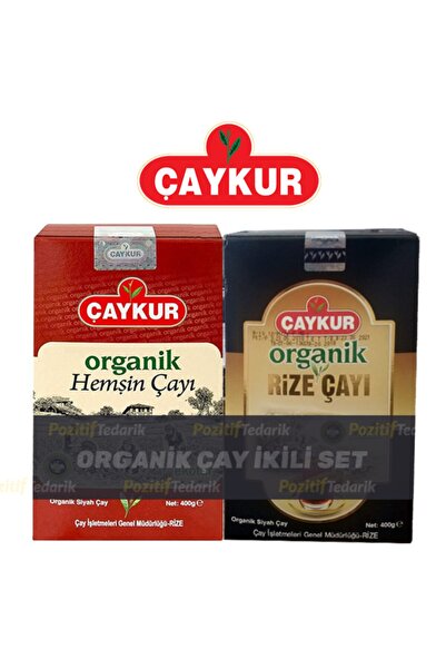 Çaykur Organik Hemşin + Organik Rize Çayı