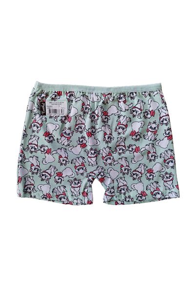 Tutku Boxeri pentru fete din bumbac imprimat colorat Lycra pachet de 3 boxeri