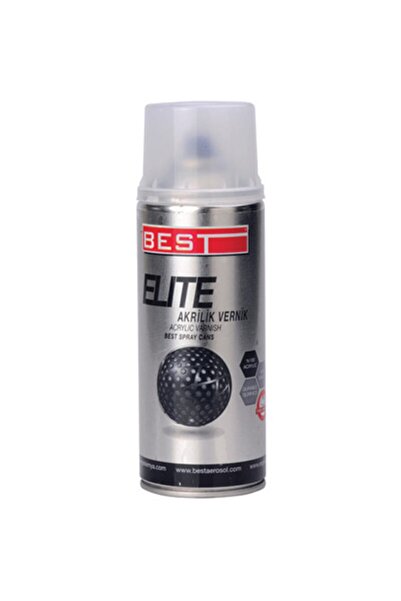 Best Elite Akrilik Sprey Vernik Tüm Yüzeyler 400 ml.