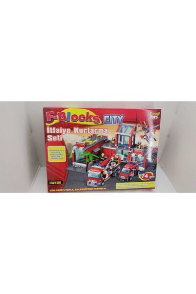 Furkan Toys مجموعة إنقاذ رجال الإطفاء المكونة من 774 قطعة