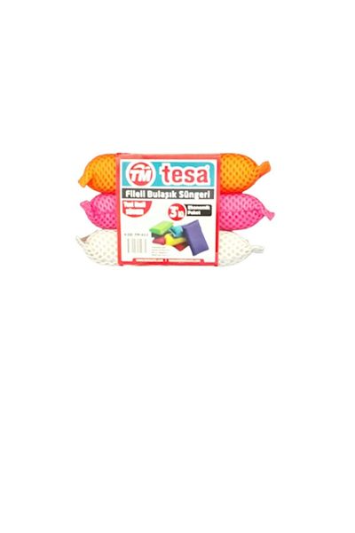 Tesa Tm-460 3-Piece Mesh Dish Sponge