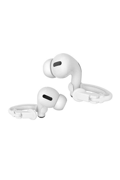 UnDePlus حامل Airpods Pro فوق الأذن، عديم اللون